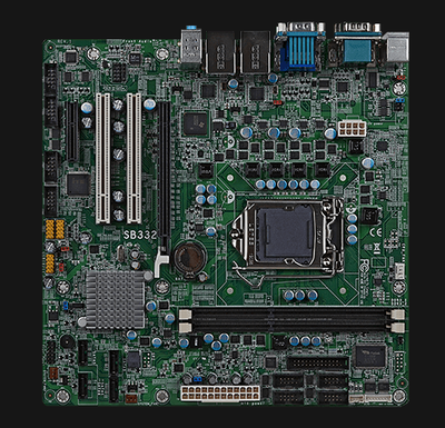 DFI SB332 mircoATX第三代嵌入式10串口工业主板